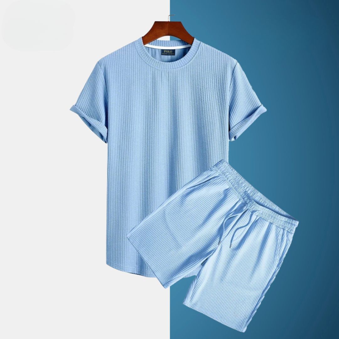 Men’s Waffle Knit Set – Soft, Lightweight & Comfortable