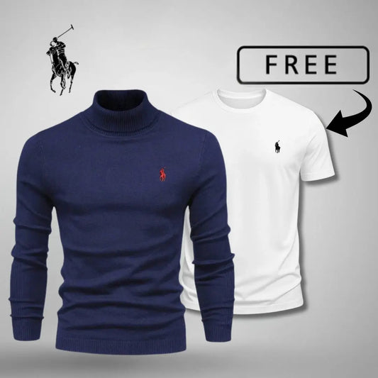 Roll Neck Jumper™ + Free T-Shirt Today 🎁