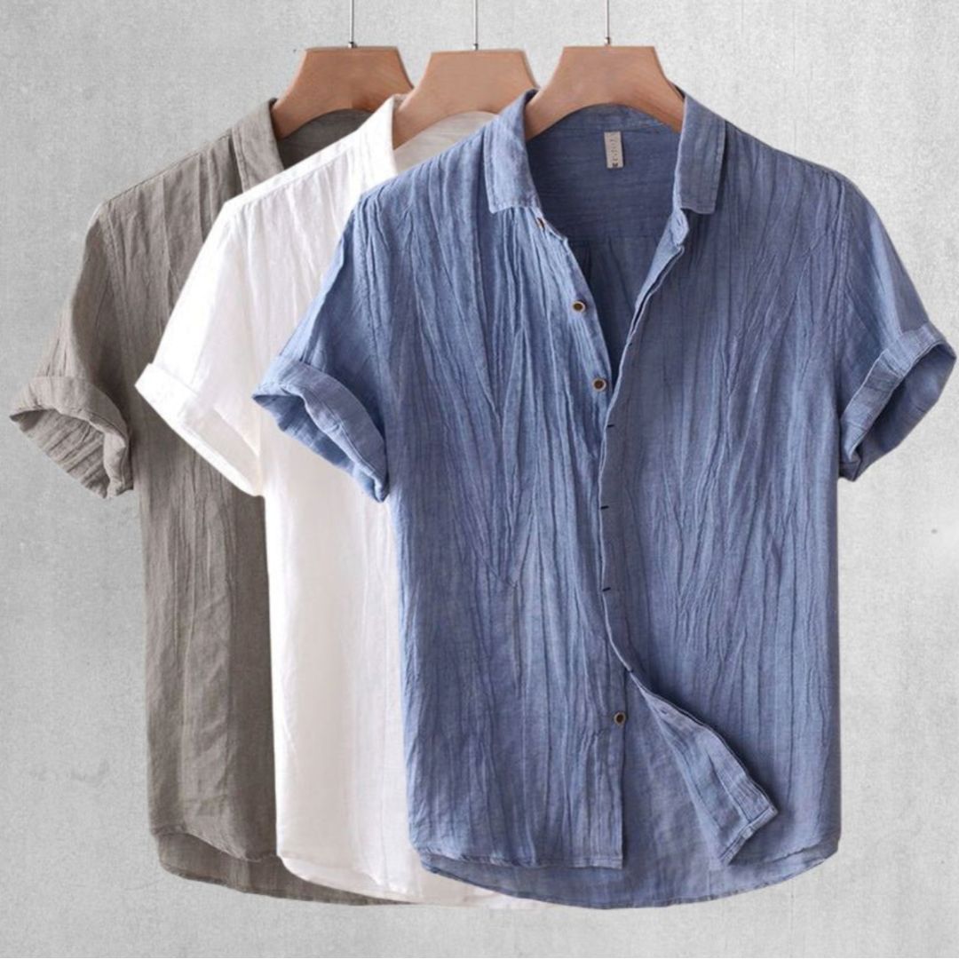 [Casual Linen Shirt] Soft, Breathable & Easy to Style