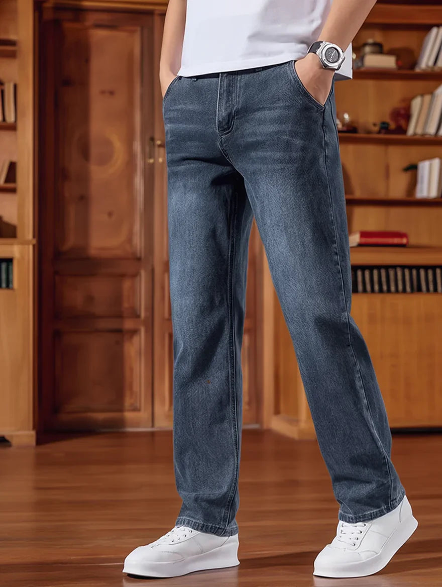 Warm Fleece-Lined Jeans