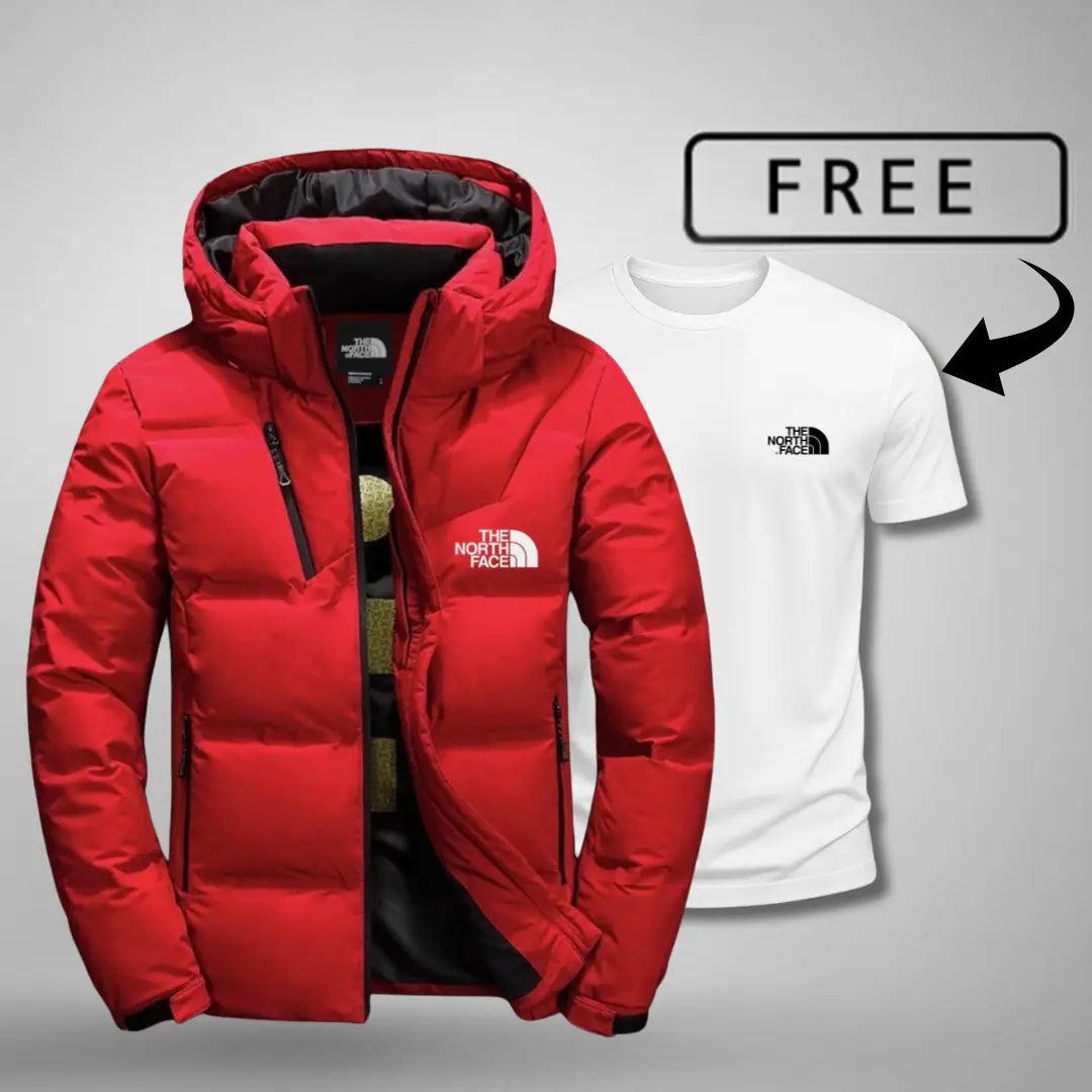 Insulated Puffer Jacket™ + FREE T-Shirt Today