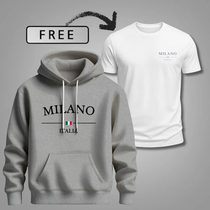 Men’s Milano Comfort Hoodie + FREE T-Shirt 🎁