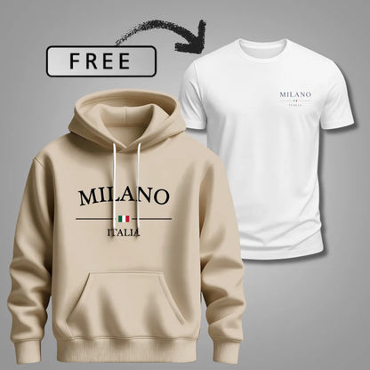 Men’s Milano Comfort Hoodie + FREE T-Shirt 🎁