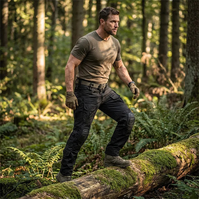 Men’s Tactical Cargo Pants – Durable Outdoor Work Trousers